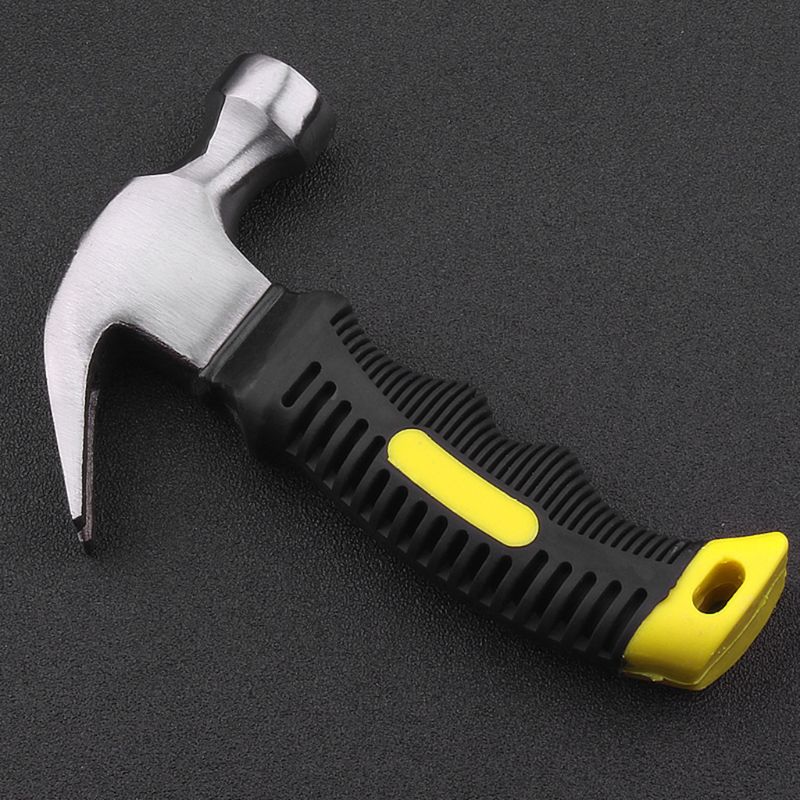 Multifunctional Mini Claw Hammer Wood Working Tool Nail Hammer Escape Hammer