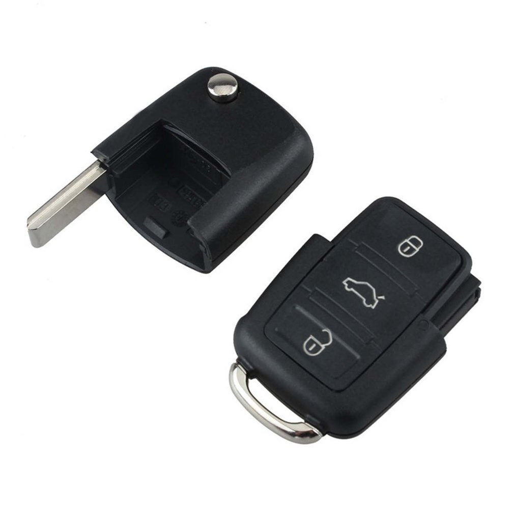 Professionele 3 Knoppen Vouwen Auto Afstandsbediening Flip Sleutel Shell Case Fob Geschikt Voor VW