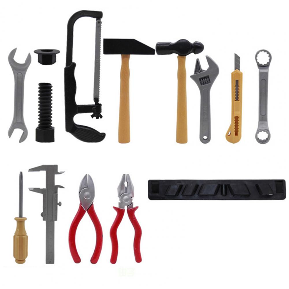 14Pcs Reparatie Tool Safe Mini Maat Plastic Simulatie Techniek Reparatie Gereedschap Voor Thuis