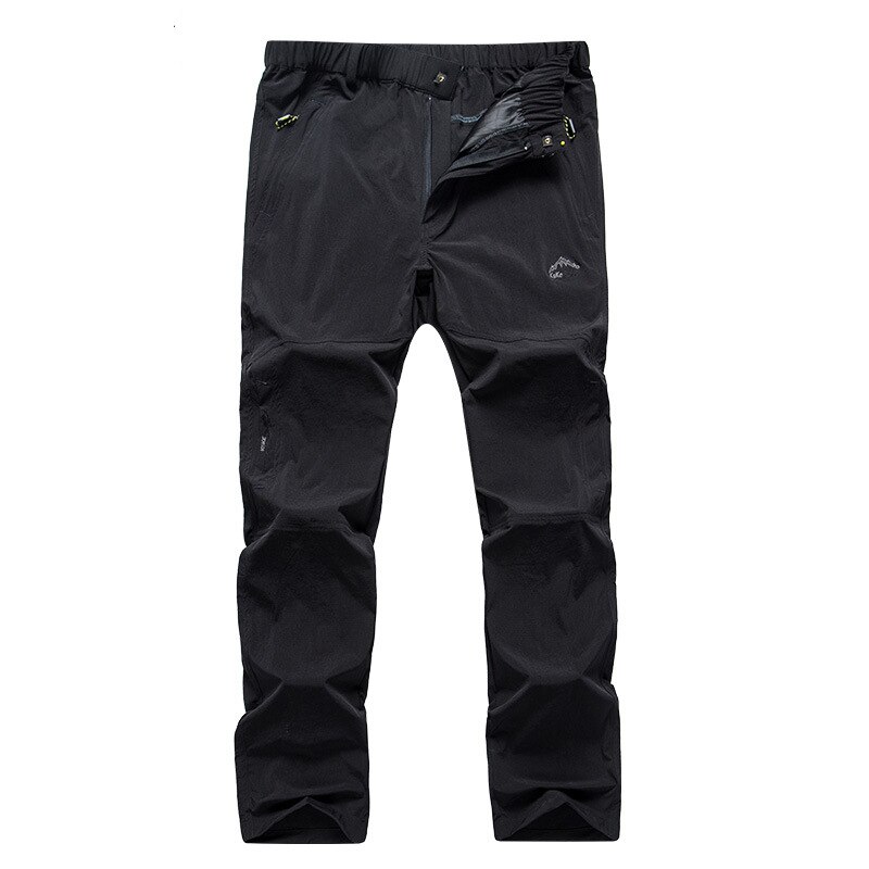 Outdoor Zomer Men \ &#39;S Sport Broek Vissen Sneldrogende Mountain Winddicht Waterdichte Dunne Elastische Wiaist Broek mannen