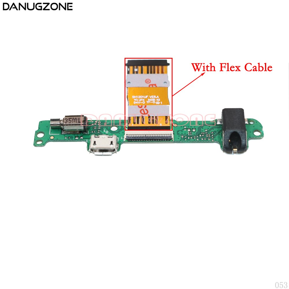 USB di Ricarica Presa Dock di Ricarica Connettore di Bordo Cavo Della Flessione Con La Cuffia Audio Martinetti Per Huawei Mediapad 10 Link S10-201L/ u/W
