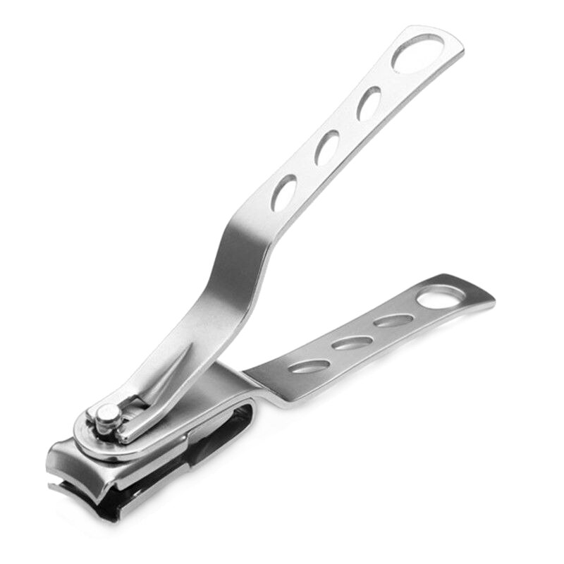 Mayitr 1pc Professionele Rvs Nail Clipper Trimmer Cuticle Draaibare Nail Cutter Vinger Teen Manicure Tool