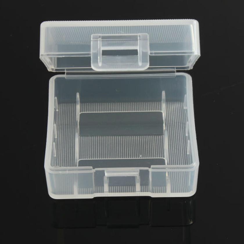 2Pcs Wit Transparant Hard Plastic Voor 2X18350 Batterij Houder Box Circuit Batterij Case Box Houder Management doos