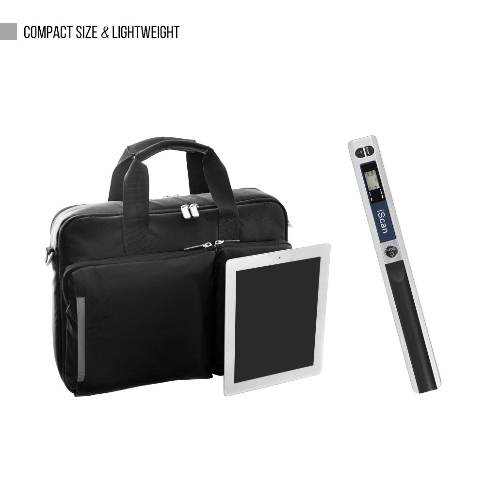 Portable Wireless Scanner Mini Handheld Document Scanners A4 Book Scanner 900 DPI Scan Tool for Scanning Documents