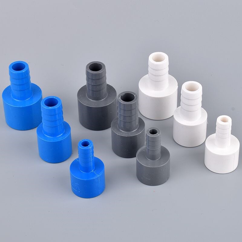 2pcs PVC ID 20/25mm To 10/16mm Pagoda Joints Garden Irrigation Fittings Water Pipe Connectors Aquarium Tank Tools Fountain Joint