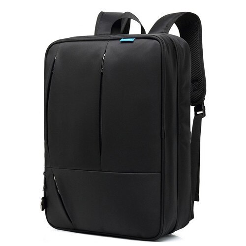 Zakelijke Mode Multifunctionele Shockproof 15.6 17.3 Inch Laptop Tas Multifunctionele Handtassen Waterdichte Oxford Aktetas Tassen: Black  bag