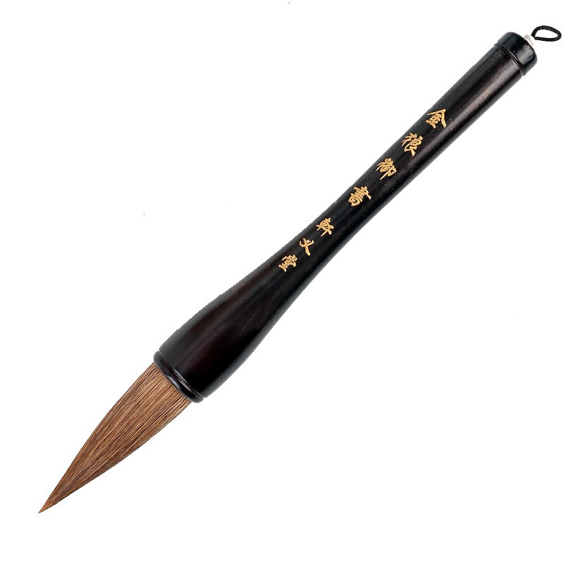 Calligraphy Brush Pen Chinese Traditional Hopper-shaped Brush Caligrafia Writing Painting Brush Pen Weasel Woolen Multiple Hairs