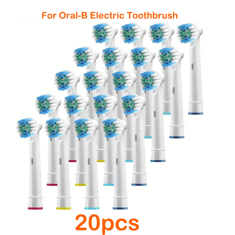 Replacement Brush Heads For Oral-B Sonic Electric Toothbrush Fit Advance Power/Pro Health/Triumph/3D Excel/Vitality 4/8/16pcs: Orange