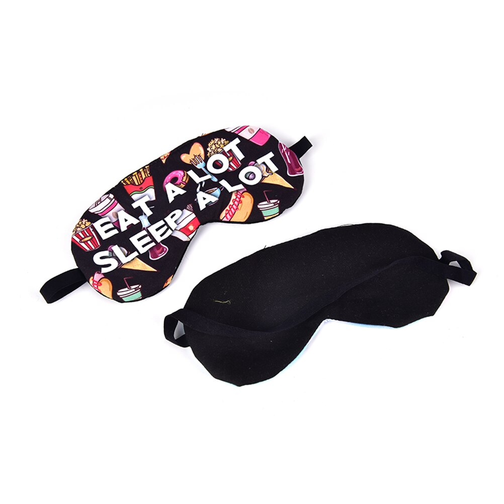 1pc sovemaske hvile reise slappe av sovehjelp bind for øynene øyeplaster sovemaske etui sove hvile 3d øyemaske for kvinner jente