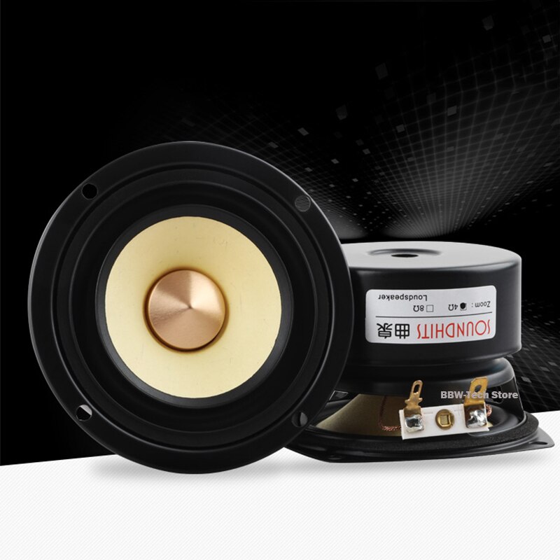 15 30W 3 Inch Speaker 4ohm~8ohm Fever Full Range Speaker Hifi Home Audio Amplifier Speaker 89dB 3dB Car Audio Modified Speaker