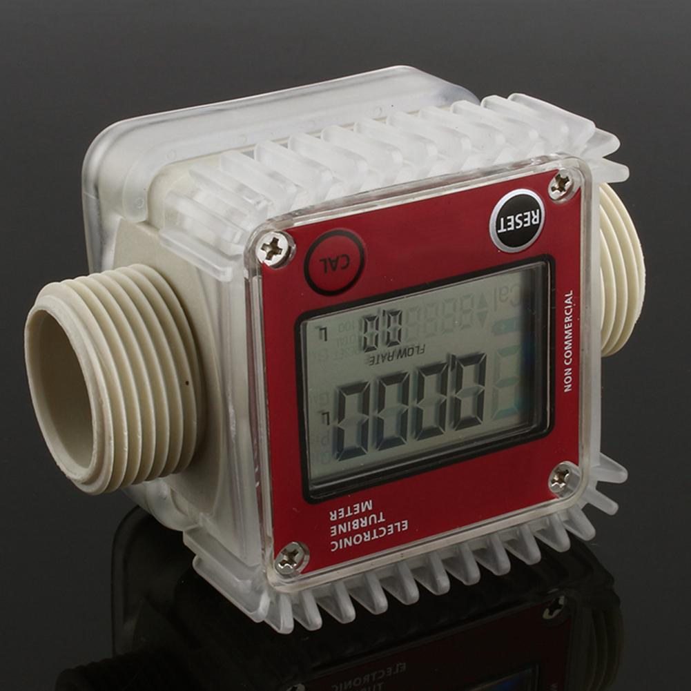 K24 Turbine Flow Meter Digital High Accuracy Flame Retardant Modular LCD Display Flowmeter For Petroleum Hardware Tools