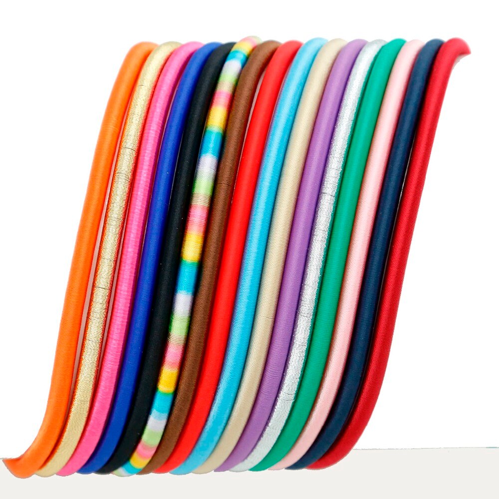 1 stücke Länge 45cm Dicke 5mm Kunstseide Schnur (Kunstseide Wicklung Schlauch) für Nceklace Armbinde Schmuck Machen Handwerk Zubehör