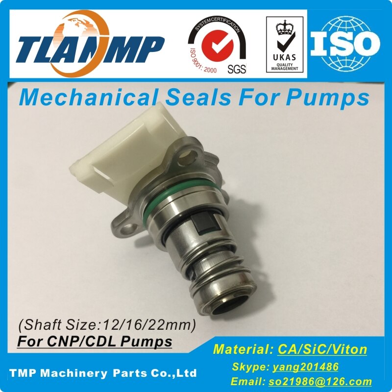 CDLC-12 (3R) TLANMP Mechanical Seals for CDL/CDLF1/2/3/4 (Shaft Size 12mm) CNP/SPERONI Pumps Cartridge Seals