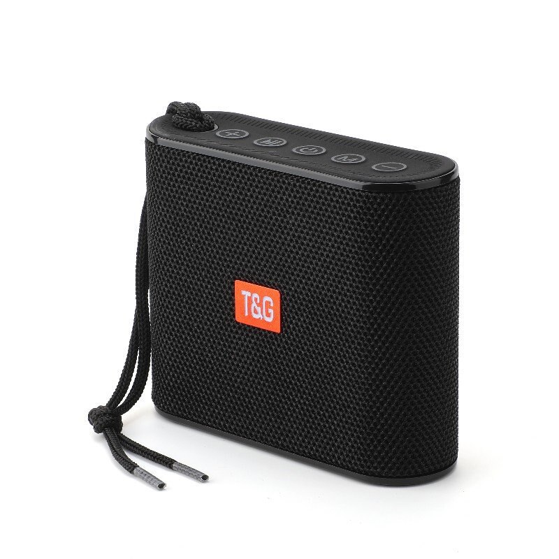 Mini Altoparlante del Bluetooth Portatile Piccolo Colonna Wireless Music Center Subwoofer BoomBox 3DStereo Altoparlanti USB per I Telefoni con TF di FM: Black