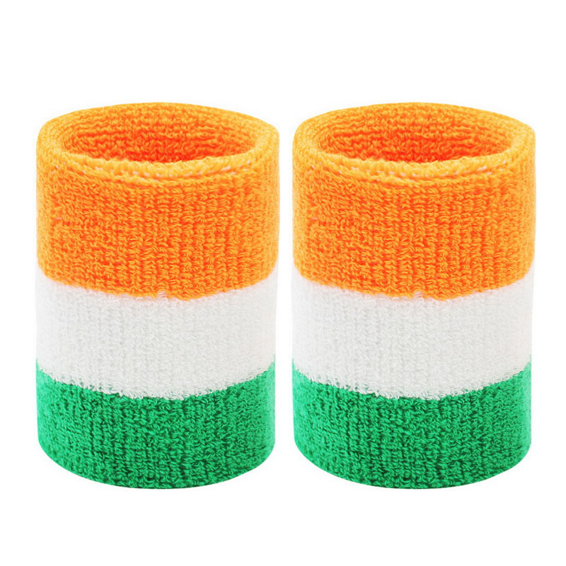 Tennis Wristbands Sport Headband For Men Women Towel Sweat Bands Basketball Yoga Gym Running Volleyball Wrist Wrap Sweatband: black