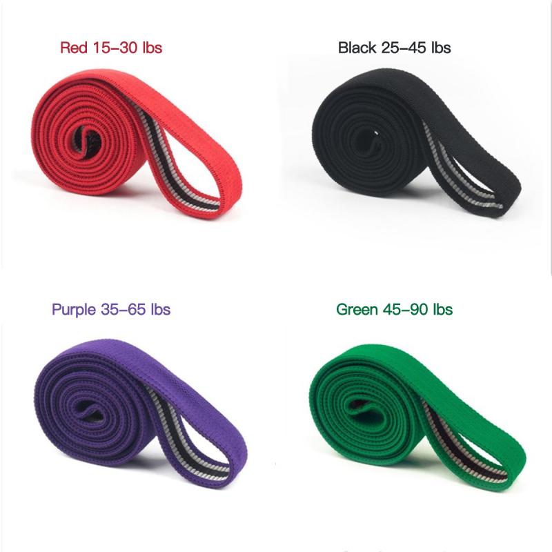 Unisex Resistance Bands Exercise Elastic Band Workout Ruber Loop Strength Pilates Fitness Equipment Training Expander