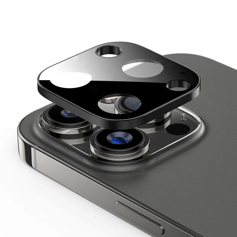 Metall Kamera Objektiv Glas Schutz Für IPhone 15 14 13 12 11 Profi Max 12 Mini Glas Objektiv Für IPhone 15 14 Plus Abdeckung Zubehör
