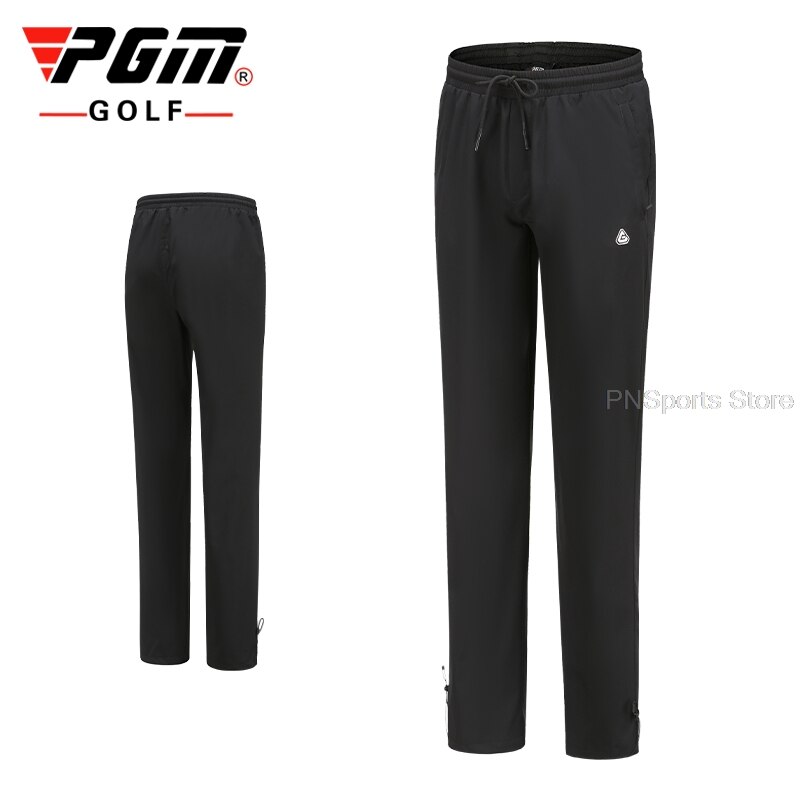 Pgm Sportswear Golf Pants Men High Elastic Waterproof Golf Trousers Man Table Tennis Full Length Pants Casual Sweatpant