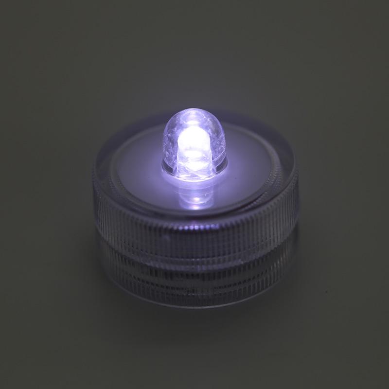 Liten cylinder eko cylinder tillbehör mikro landskap lampa led ljus akvarium led belysning fisk tank ljus: Vit