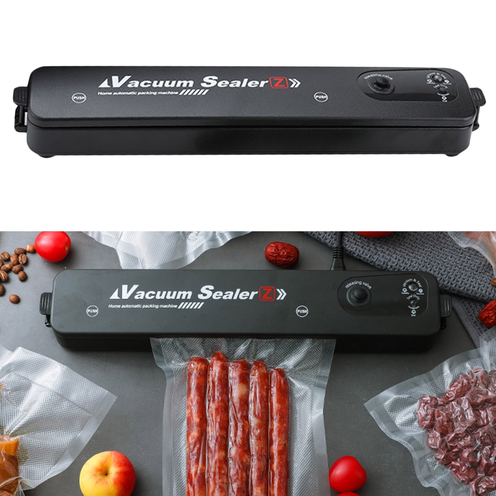 Commercial Vacuum Sealer Machine – 65Kpa, Portable, Includes 30 Seal Bags, Electric