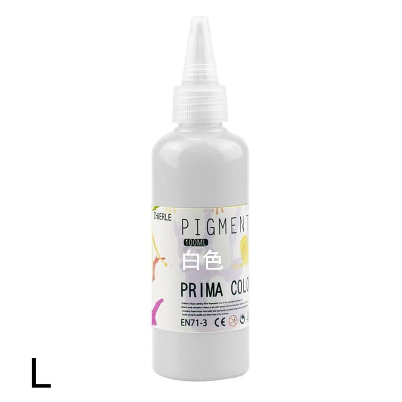 Multicolor Kindergarten School Painting Art Student Painting Watercolor Child Paint Art Washable Finger Paints Diy Big Todd Q7a2: L