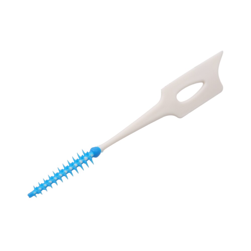 40 stk. tandstikker bløde silikone tandstikkere tandtråd interdental børste tænder stikker tandhygiejne værktøjer