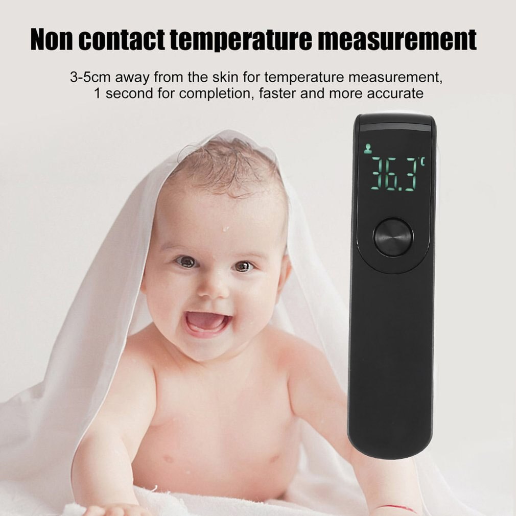 Mini Handige Handheld Infrarood Voorhoofd Thermometer ℃ / ℉ Contactloze Temperatuurmeting Led Digitale Display Gezondheidszorg