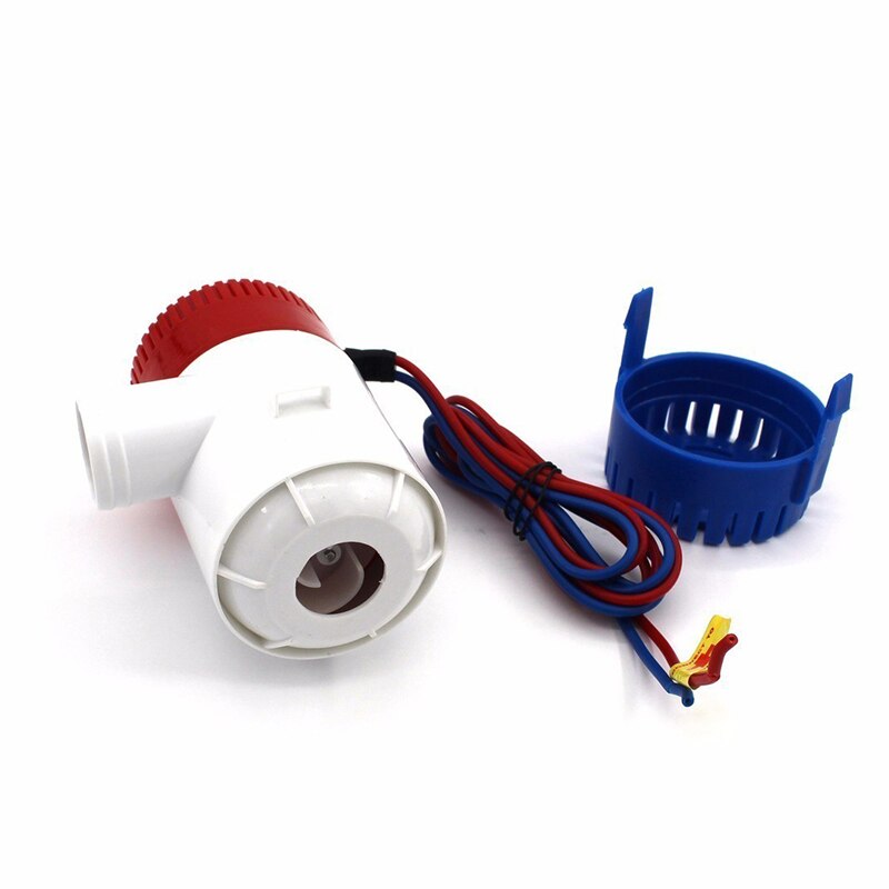 DC 12v/24v Bilge Pump 350~1100GPH Electric Water Pump for Boats Seaplane Motor Homes Houseboat Accessories Marin Water Pump