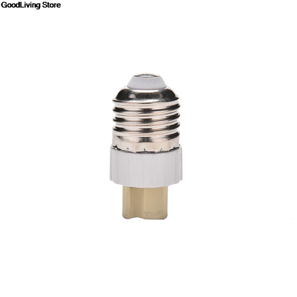 Adaptador de lámpara de bombilla LED halógena CFL, Base de enchufe macho a G9 hembra E27 útil