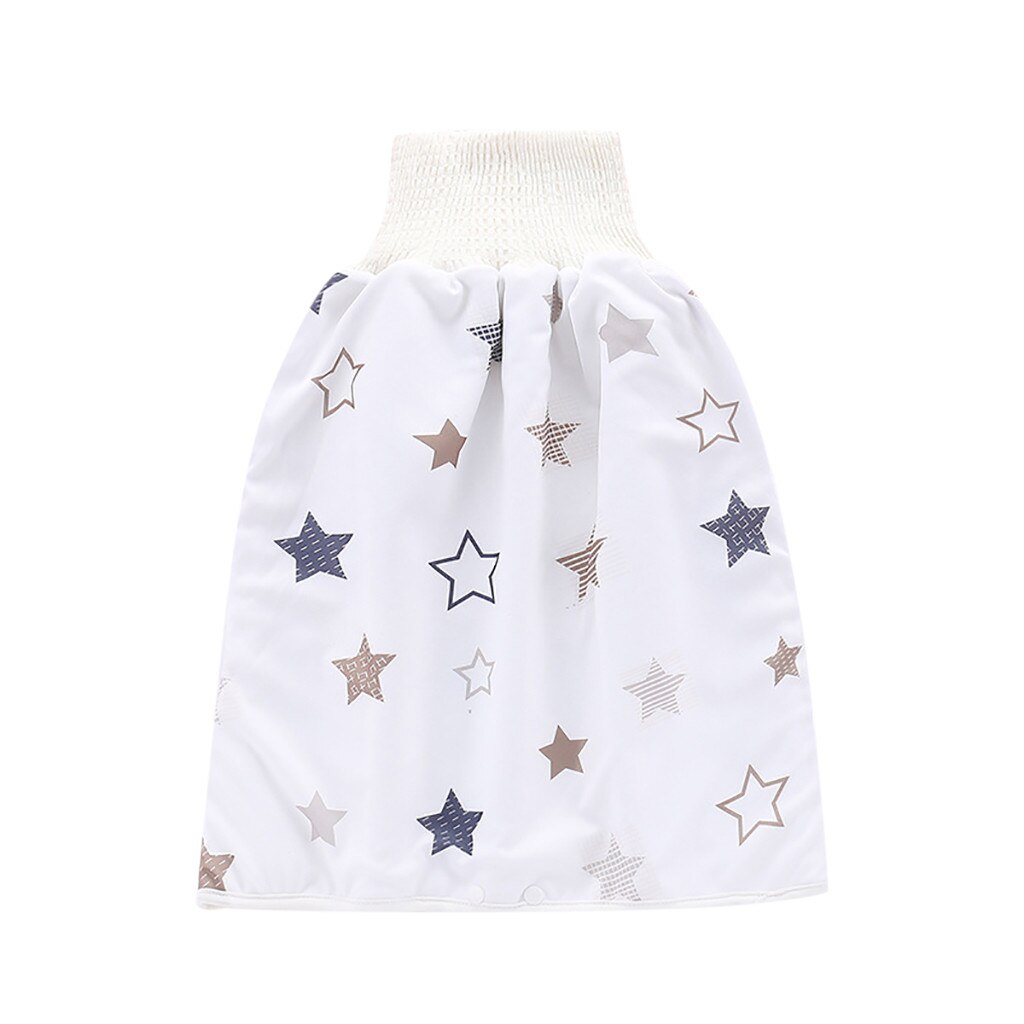 0-4year Zuigeling Kinderen Waterdichte Luier Rok Comfy Childrens Luier Rok Shorts 2 In 1 Waterdichte En Absorberende Shorts: D