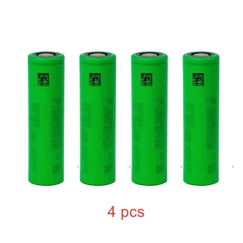 100% original. Wiederauf ladbar. Vtc6 Batterie. Lithium, 3,7 V, 3000mAh, Abs. 18650. Vtc 6,30 a, Spielzeug, Taschenlampe, 3000mAh.: Rot