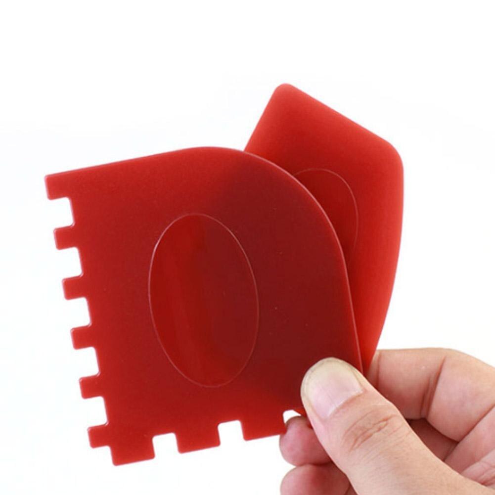 5 Pcs Barbecue Pan Scraper Plastic Serrated Scraper Camping Kitchen Appliances Outdoor Accessories
