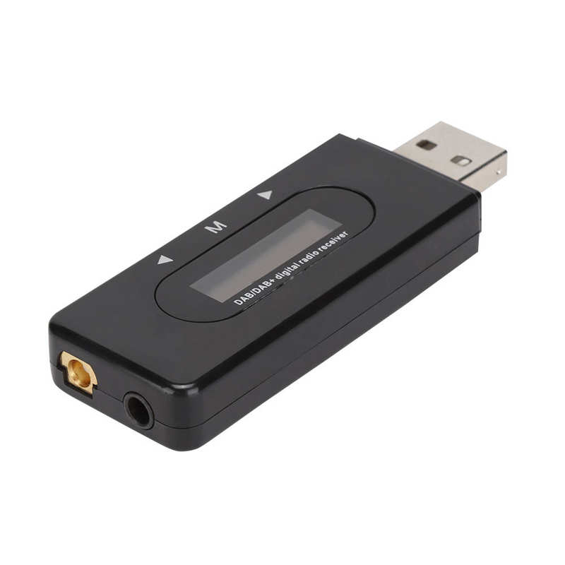 Receptor de Radio Digital Plug and Play con antena DAB/DAB + receptor de Radio USB adaptador transmisor FM