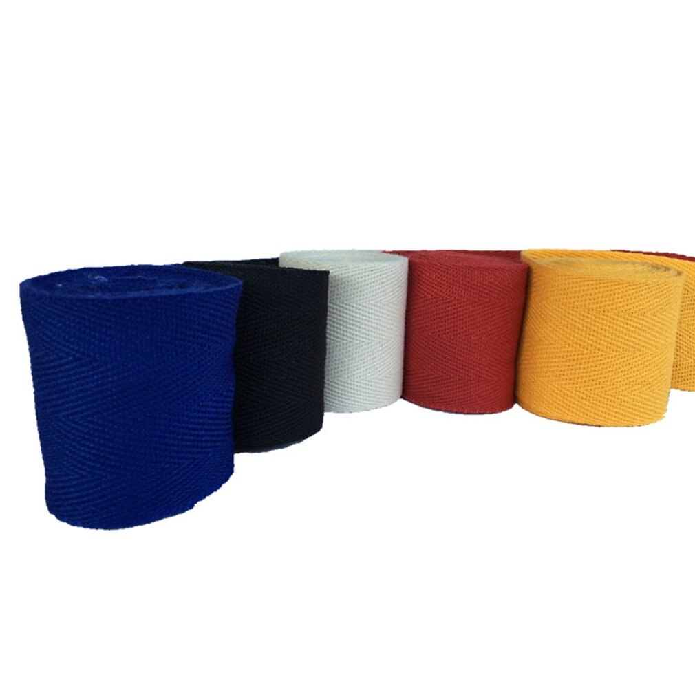 Breedte 5 Cm Lengte 2.5M Katoen Sport Band Sanda Muay Hand Wraps Professionele Thai Mma Taekwondo Boksen Bandage