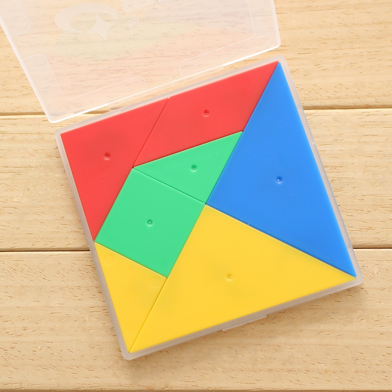 Vroegschoolse Levert Cognitieve En Educatief Briefpapier Tangram Multifunctionele Aids