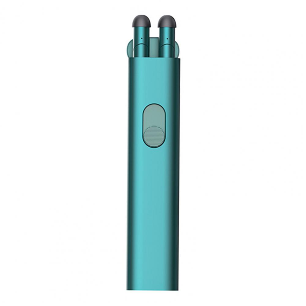 S11 Tws Bluetooth-Compatibel 5.2 Koptelefoon Opvouwbare Touch Control Digitale Display Stereo In-Ear Oordopjes Voor Sport: Green