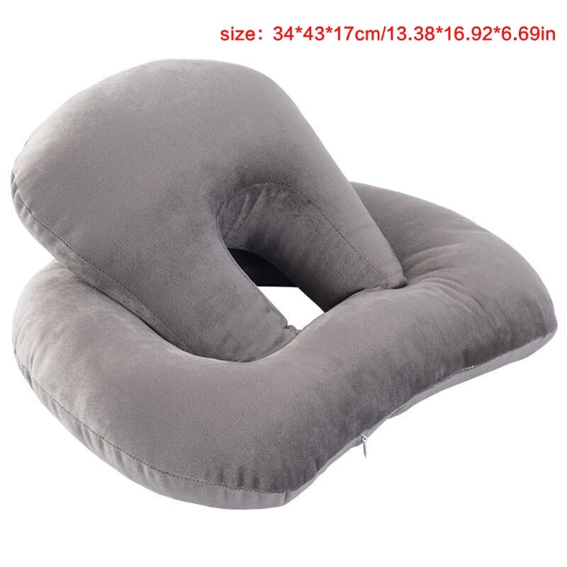 Portable Sleeping Desk Nap Pillow Neck Supporter Seat Cushion Headrest Travel Necks Pillows with Arm Rest