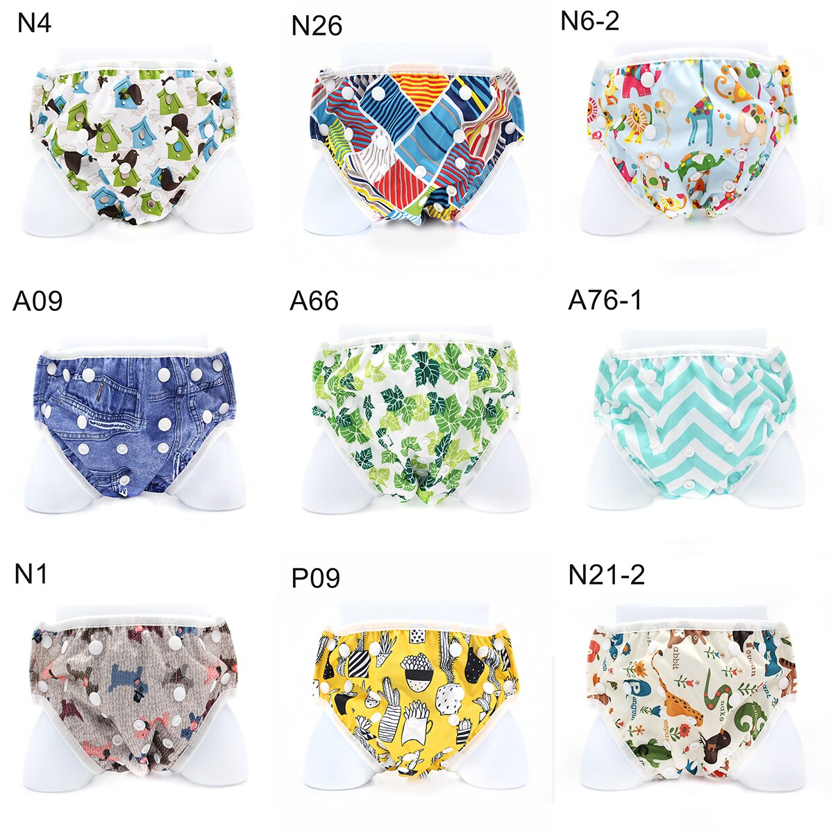 Gratis Baby Swim Luier Waterdichte Verstelbare Doek Luiers Zwembad Broek Zwemmen Luier Cover Herbruikbare Wasbare Baby Luiers