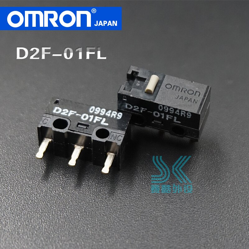 OMRON-microinterruptor de ratón, D2FC-F-7N, 10M, 20M, D2FC-F-K(50m), FL-NH, D2F-F, D2F-01FL, D2F-01F-T,