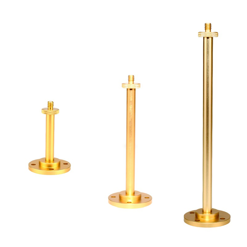 Soporte para lámpara de Camping, poste de luz desmontable, aleación de aluminio, soporte para luz exterior, colgador de lámpara, soporte adaptador para trípode de montaje 1/4-20