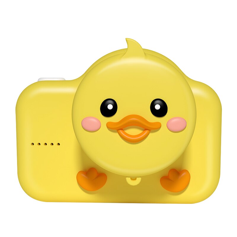 Toy Camera HD Children's Digital Camera Kids Camera Lovely Camera for Children Toys Digital For Boys Girls Outdoor Camera: Yellow duck / 16G memory card
