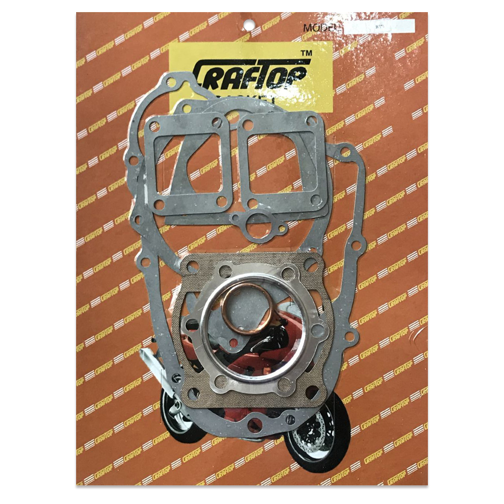 Cubiertas del cárter de la motocicleta, juego de juntas de cilindro para Suzuki DT175 DT 175 DT175K 1978-1981