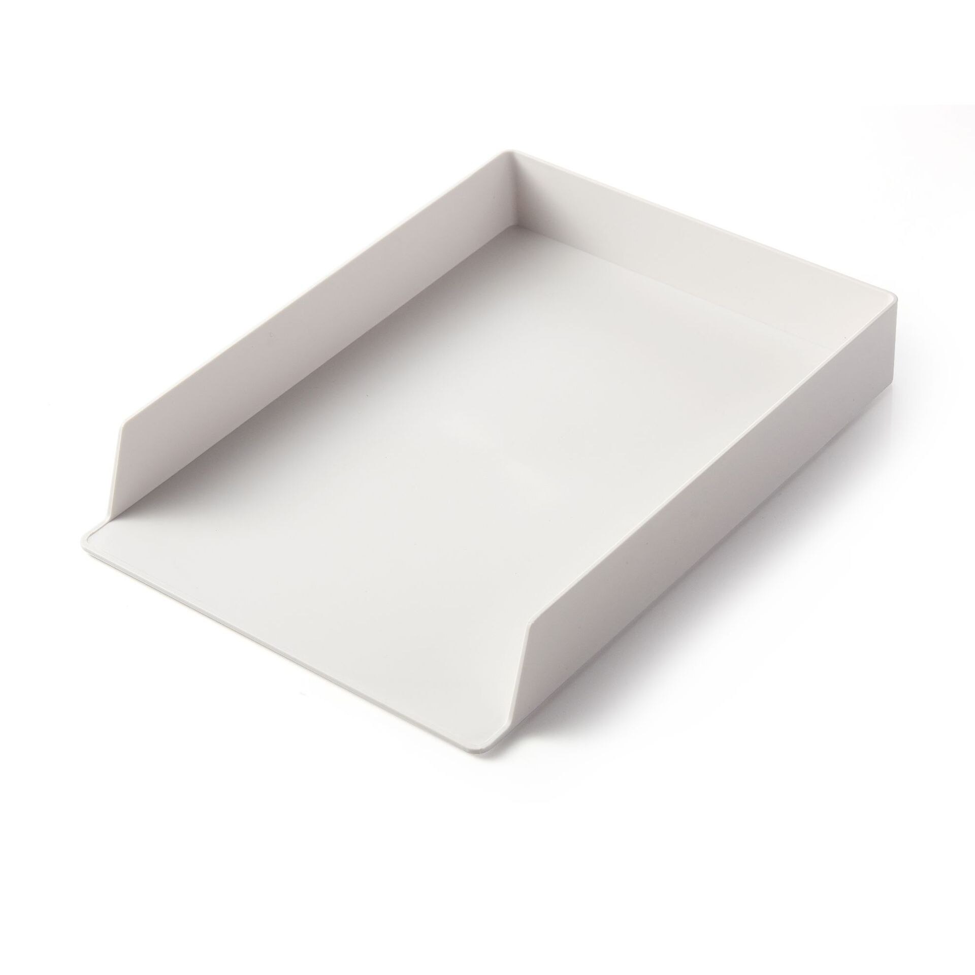 Skuffe type  a4 filopbevaring box office organizer brevpapir bogmappe diverse makeup opbevaring kontor hjem organisation opbevaring: Beige-l