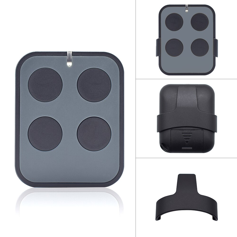 Garage Gate Afstandsbediening Multi Frequentie 280-868Mhz Deuropener Commando Rolling Code Zender Fobs 433 868 Mhz controle: Gray