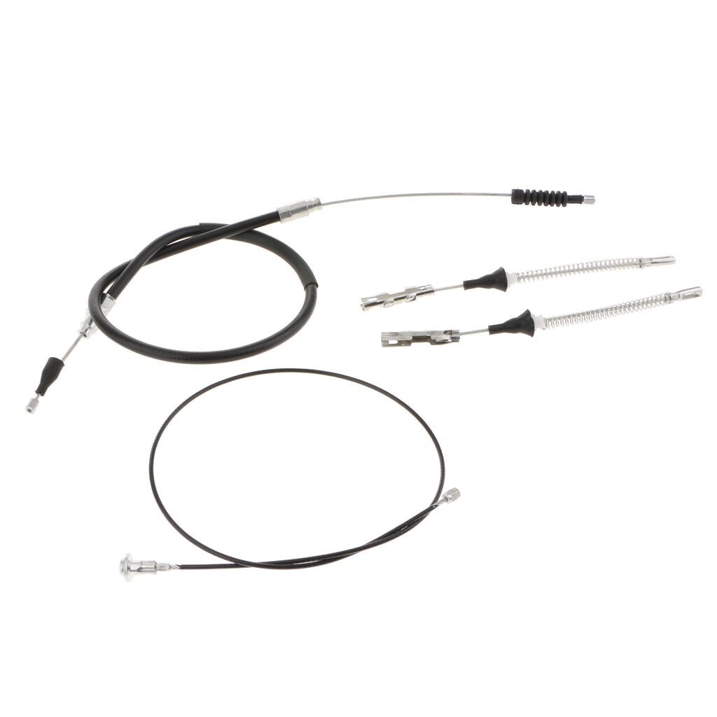 4 Pack/ Set Brand And Parking Hand Brake Cable Set 90576453 , 90576454 , 93170227 , 93170228 for Opel Vauxhall