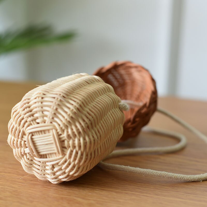 10X8Cm Dodo/Scrat Acorn Handtassen Mooie Mand Dennenappel Crossbody Handtas Goede Handgemaakte Mini tas