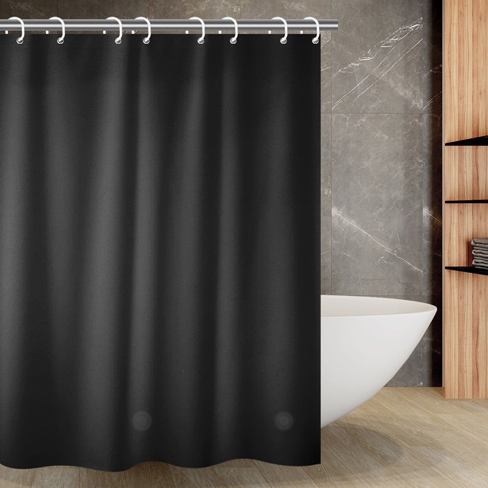 180cm/200cm Clear Shower Curtain Premium PEVA Shower Liner with Rustproof Grommets & Magnets Bathroom Waterproof Curtains ﻿: 180*180cm / green