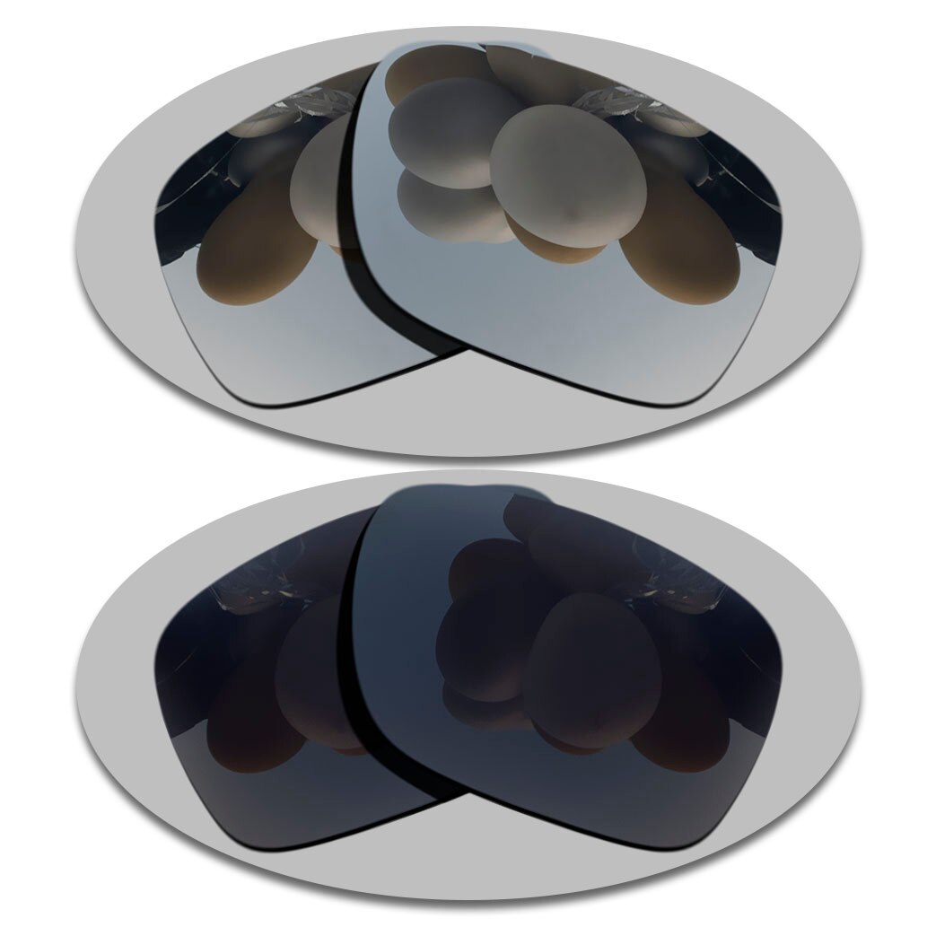 Polarized Sunglasses Replacement Lenses for-RB4165-54mm Frame - Varities: Silver-Grey Black