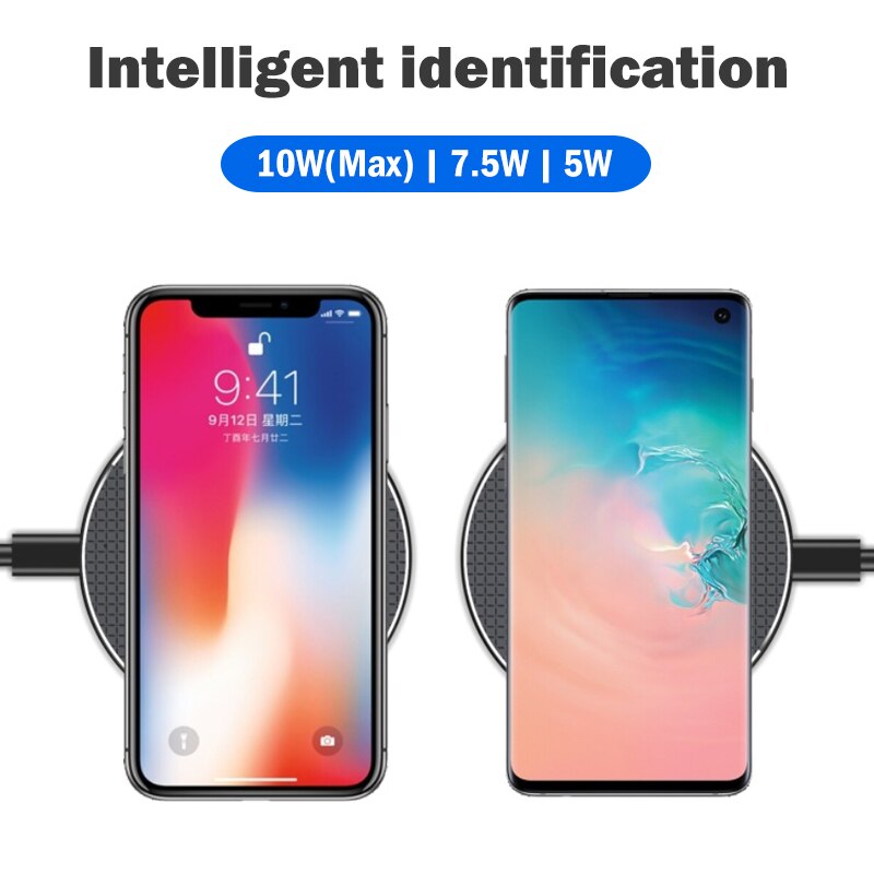 10W Fast Qi Wireless Charging for Doogee S95 S90 S90C S68 S88 S97 Pro Plus 5W Phone Wireless Charger for Doogee V10 V20 S80 Lite