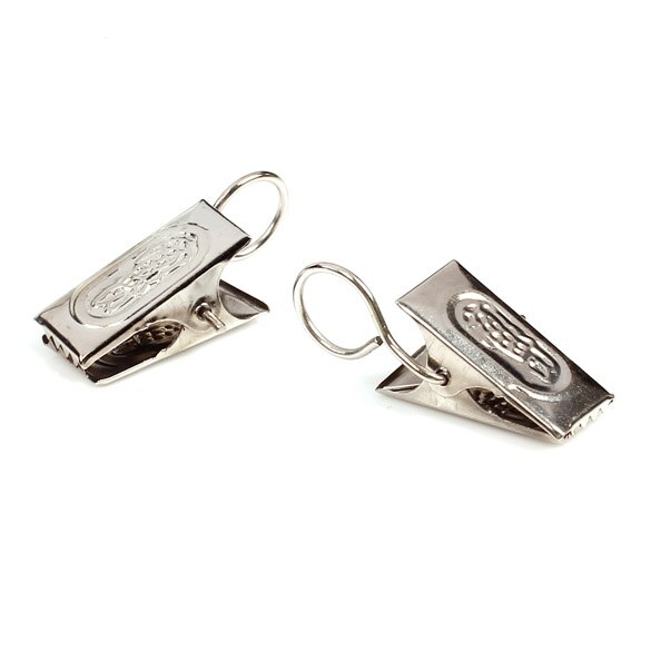 40 Stks/partij Venster Douchegordijn Clips Haak Harde Verdikking Rvs Gordijn Clips Gordijn Klemmen Clips Accessoires
